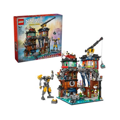 LEGO 71837 NINJAGO Warsztaty w mieście NINJAGO – zdjęcie