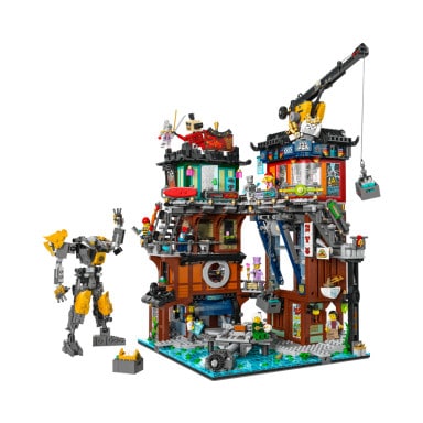 LEGO 71837 NINJAGO Warsztaty w mieście NINJAGO – zdjęcie