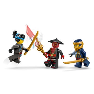 LEGO 71840 NINJAGO Pojedynek wyścigowy Rogue kontra Drix – zdjęcie