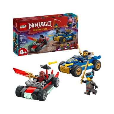 LEGO 71840 NINJAGO Pojedynek wyścigowy Rogue kontra Drix – zdjęcie