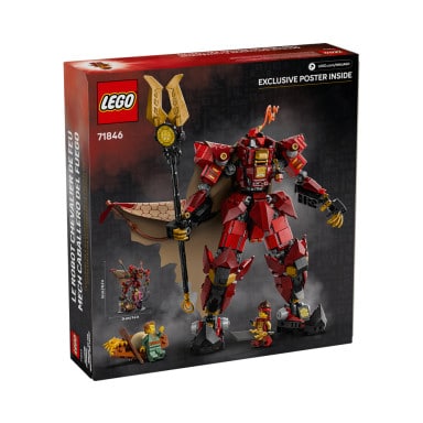 LEGO 71846 NINJAGO Mech ognistego rycerza – zdjęcie