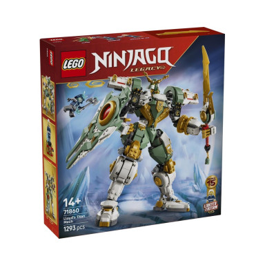LEGO 71860 NINJAGO Tytanowy mech Lloyda — 15. rocznica – zdjęcie