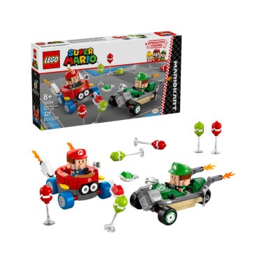 LEGO 72034 Super Mario Mario Kart – Baby Mario kontra Baby Luigi – zdjęcie
