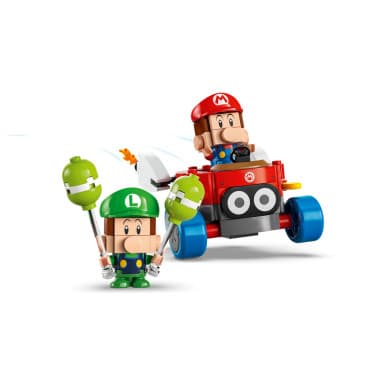 LEGO 72034 Super Mario Mario Kart – Baby Mario kontra Baby Luigi – zdjęcie