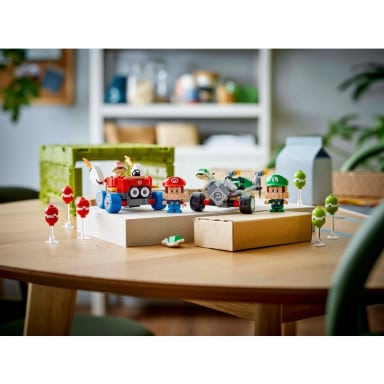 LEGO 72034 Super Mario Mario Kart – Baby Mario kontra Baby Luigi – zdjęcie