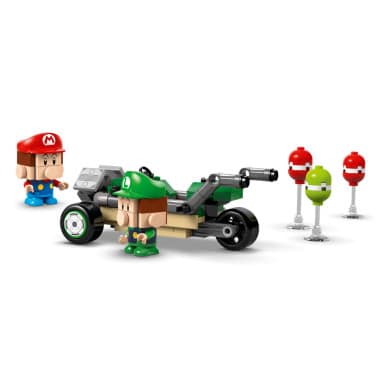 LEGO 72034 Super Mario Mario Kart – Baby Mario kontra Baby Luigi – zdjęcie