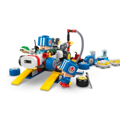 LEGO 72035 Super Mario Mario Kart – Toad i jego garaż – zdjęcie