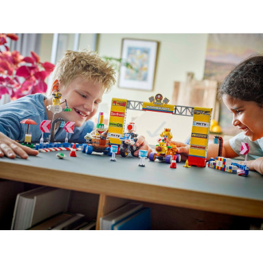 LEGO 72036 Super Mario Mario Kart – Zestaw Baby Peach i Grand Prix – zdjęcie