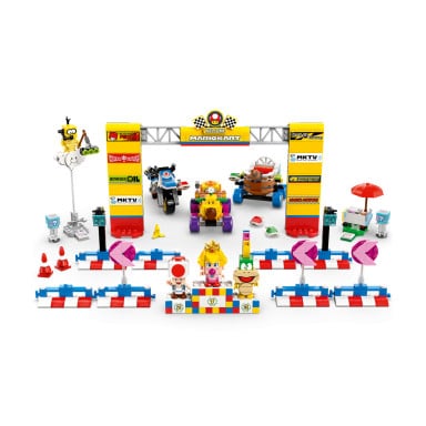 LEGO 72036 Super Mario Mario Kart – Zestaw Baby Peach i Grand Prix – zdjęcie