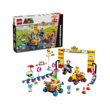 LEGO 72036 Super Mario Mario Kart – Zestaw Baby Peach i Grand Prix – zdjęcie