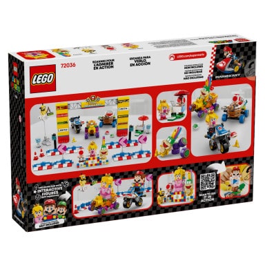 LEGO 72036 Super Mario Mario Kart – Zestaw Baby Peach i Grand Prix – zdjęcie
