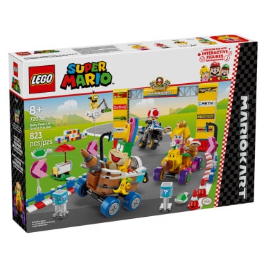 LEGO 72036 Super Mario Mario Kart – Zestaw Baby Peach i Grand Prix – zdjęcie