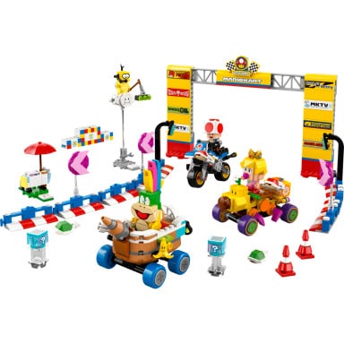LEGO 72036 Super Mario Mario Kart – Zestaw Baby Peach i Grand Prix – zdjęcie