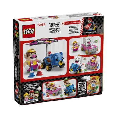 LEGO 72038 Super Mario Mario Kart — Wario i King Boo – zdjęcie