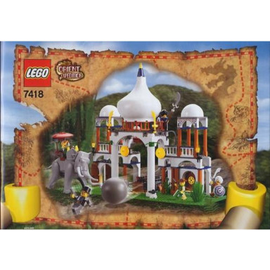 LEGO 7418 Pałac Skorpiona – zdjęcie