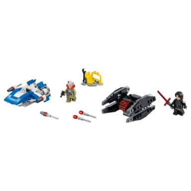 LEGO 75196 Star Wars A-Wing kontra TIE Silencer – zdjęcie