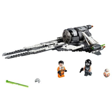 LEGO 75242 Star Wars TIE Interceptor Czarny As – zdjęcie