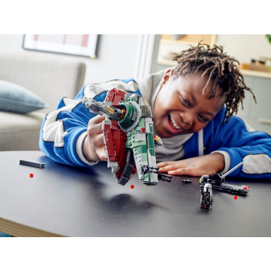 LEGO 75312 Star Wars Statek kosmiczny Boby Fetta – zdjęcie