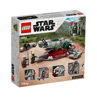 LEGO 75312 Star Wars Statek kosmiczny Boby Fetta – zdjęcie