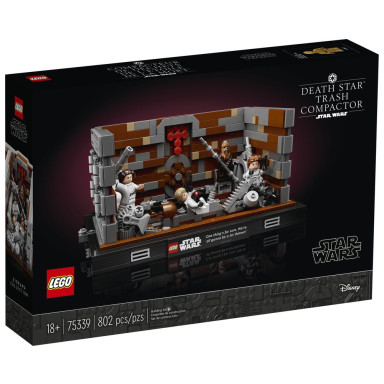 LEGO 75339 Star Wars Diorama: Zgniatarka odpadów na Gwieździe Śmierci – zdjęcie