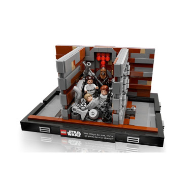 LEGO 75339 Star Wars Diorama: Zgniatarka odpadów na Gwieździe Śmierci – zdjęcie