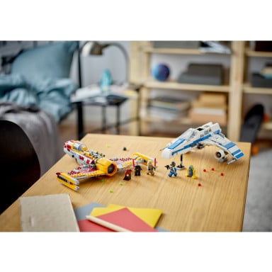 LEGO 75364 Star Wars E-Wing Nowej Republiki kontra Myśliwiec Shin Hati – zdjęcie