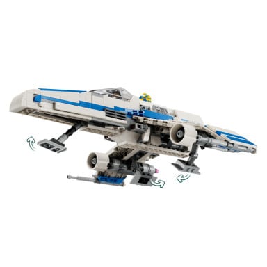 LEGO 75364 Star Wars E-Wing Nowej Republiki kontra Myśliwiec Shin Hati – zdjęcie