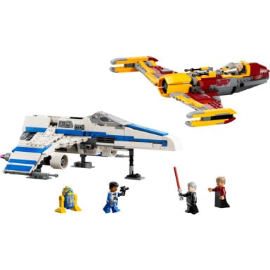 LEGO 75364 Star Wars E-Wing Nowej Republiki kontra Myśliwiec Shin Hati – zdjęcie