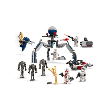 LEGO 75372 Star Wars Zestaw bitewny z żołnierzem armii klonów i droidem bojowym – zdjęcie