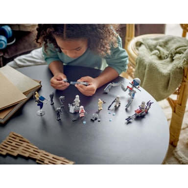 LEGO 75372 Star Wars Zestaw bitewny z żołnierzem armii klonów i droidem bojowym – zdjęcie