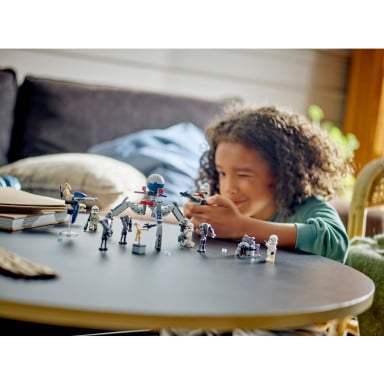 LEGO 75372 Star Wars Zestaw bitewny z żołnierzem armii klonów i droidem bojowym – zdjęcie