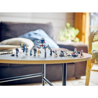 LEGO 75372 Star Wars Zestaw bitewny z żołnierzem armii klonów i droidem bojowym – zdjęcie