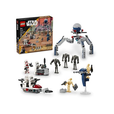 LEGO 75372 Star Wars Zestaw bitewny z żołnierzem armii klonów i droidem bojowym – zdjęcie