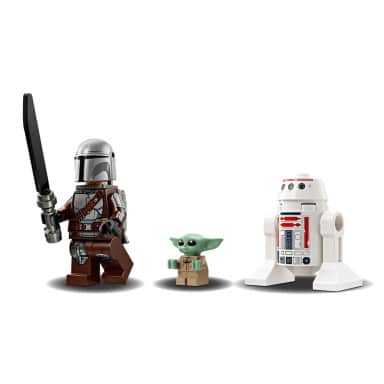 LEGO 75410 Star Wars Myśliwiec N-1 Mando i Grogu – zdjęcie