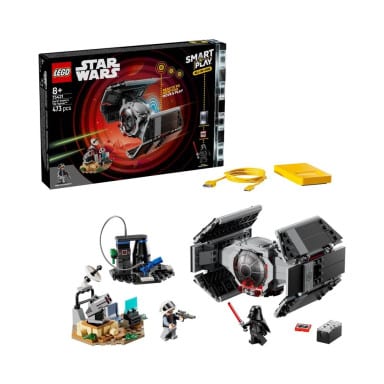 LEGO 75421 Star Wars SMART Play: Myśliwiec TIE Dartha Vadera – zdjęcie