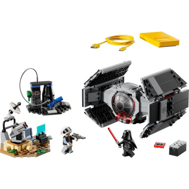 LEGO 75421 Star Wars SMART Play: Myśliwiec TIE Dartha Vadera – zdjęcie