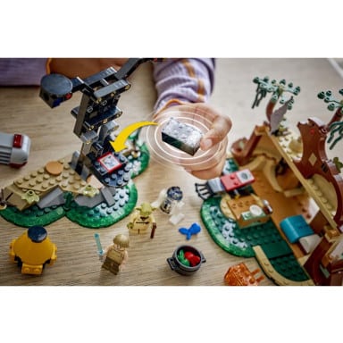 LEGO 75422 Star Wars SMART Play: Chatka Yody i szkolenie Jedi – zdjęcie