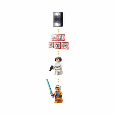 LEGO 75423 Star Wars SMART Play: X-Wing Czerwona Piątka Luke’a – zdjęcie