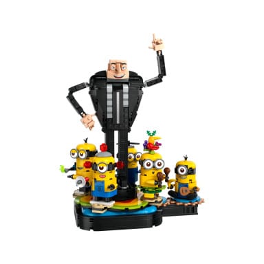 LEGO 75582 Minions Gru i minionki z klocków – zdjęcie