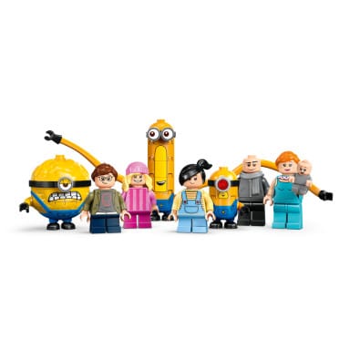 LEGO 75583 Minions Rodzinna rezydencja Gru i minionków – zdjęcie