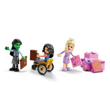 LEGO 75681 Wicked Glinda, Elphaba i Nessarose na Shiz University – zdjęcie