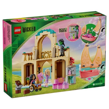 LEGO 75681 Wicked Glinda, Elphaba i Nessarose na Shiz University – zdjęcie