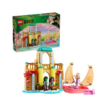 LEGO 75681 Wicked Glinda, Elphaba i Nessarose na Shiz University – zdjęcie