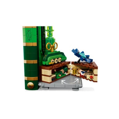 LEGO 75691 Wicked Podpórki pod książki z Glindą i Elphabą – zdjęcie