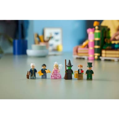 LEGO 75691 Wicked Podpórki pod książki z Glindą i Elphabą – zdjęcie