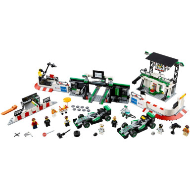LEGO 75883 Speed Champions Zespół Formuły 1 MERCEDES AMG PETRONAS – zdjęcie