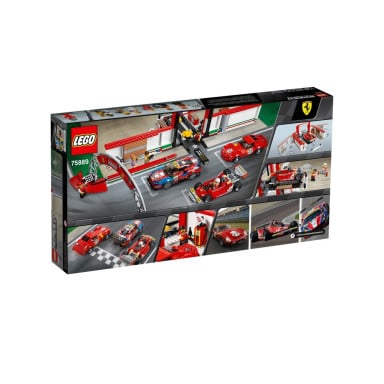 LEGO 75889 Speed Champions Rewelacyjny warsztat Ferrari – zdjęcie