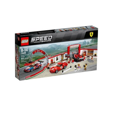 LEGO 75889 Speed Champions Rewelacyjny warsztat Ferrari – zdjęcie