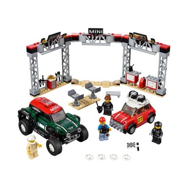 LEGO 75894 Speed Champions 1967 Mini Cooper S Rally oraz 2018 MINI John Cooper Works Buggy – zdjęcie
