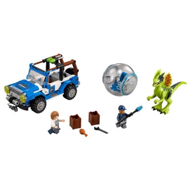 LEGO 75916 Jurassic World Zasadzka dilofozaura – zdjęcie